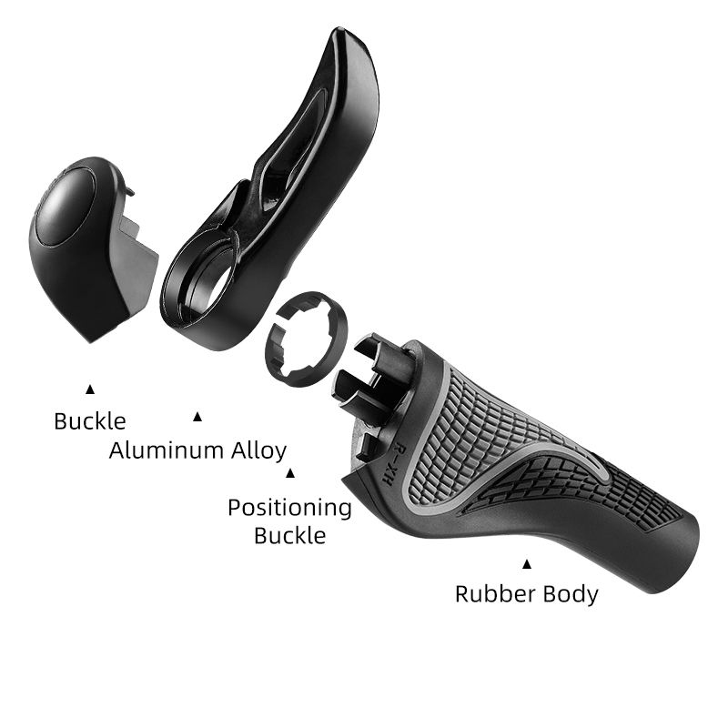 Rockbros Shofar Mtb Bike Grips Horns Vice Handleba
