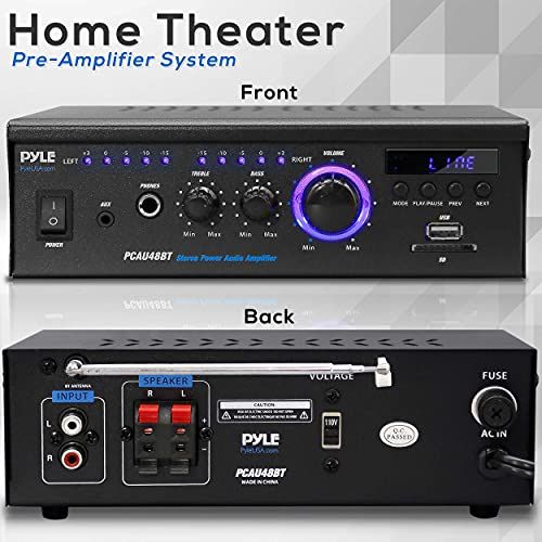 Bluetooth Mini Stereo Power Amplifier  2x120W Dual Channel S