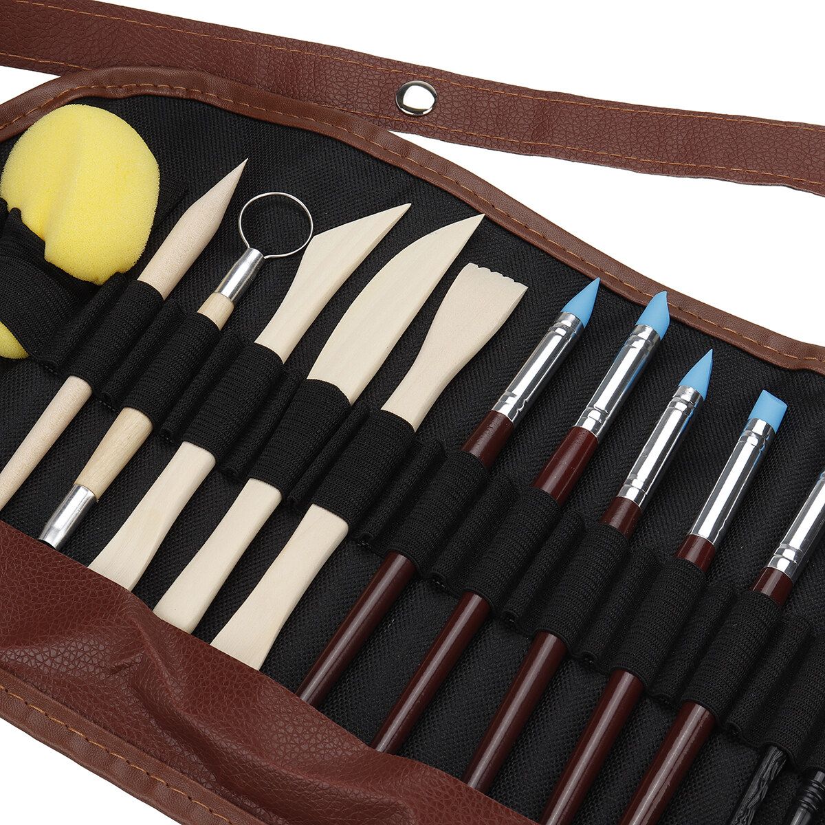 9/14/21/24/27/31/40/45/56/61PCS Pottery Sculpting Tools Clay Shapers Set Kit For Ceramics Hand DIY Modeling Carving And Kids Modeling Gift 31PCS Highly Rocommed!!