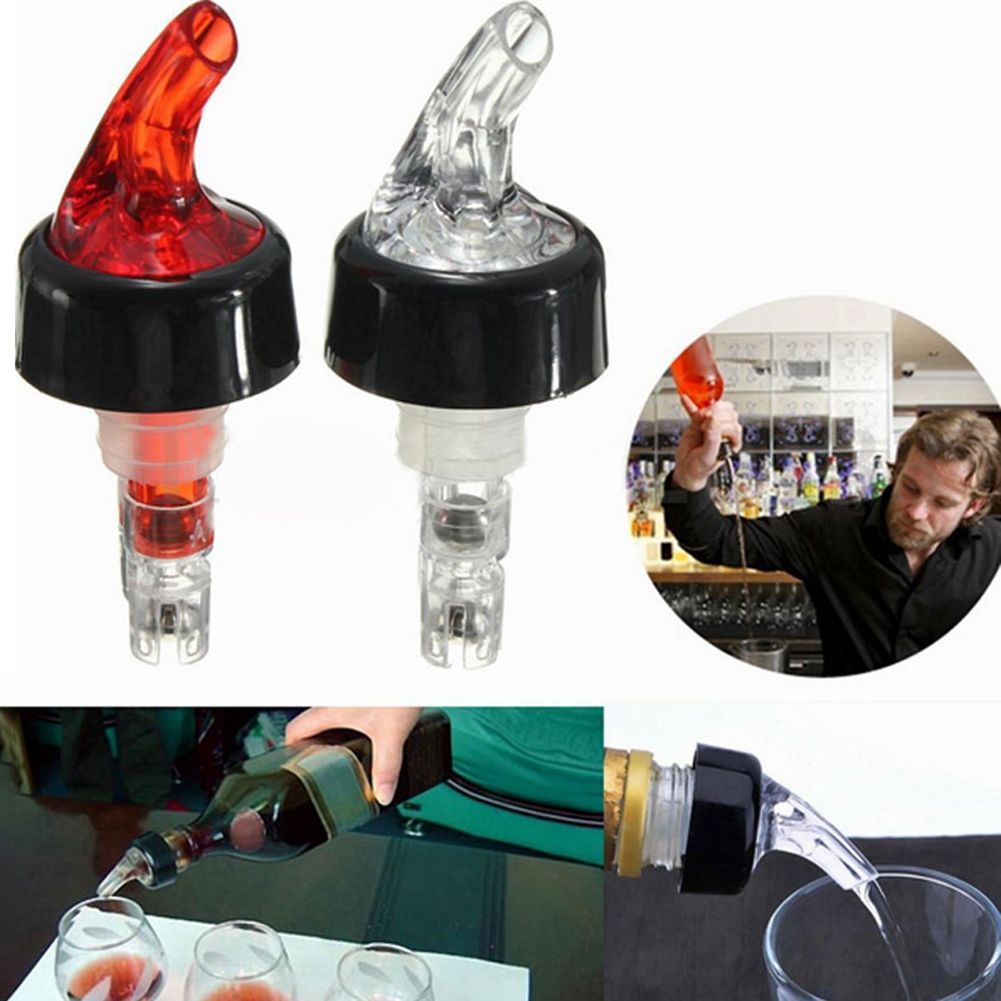 Plastic  Pourer Wine Bottle Spout Plug Stopper Dispenser