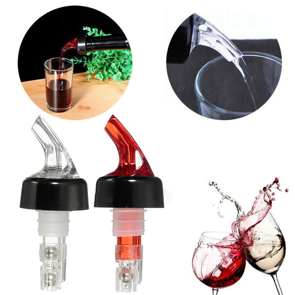 Plastic  Pourer Wine Bottle Spout Plug Stopper Dispenser