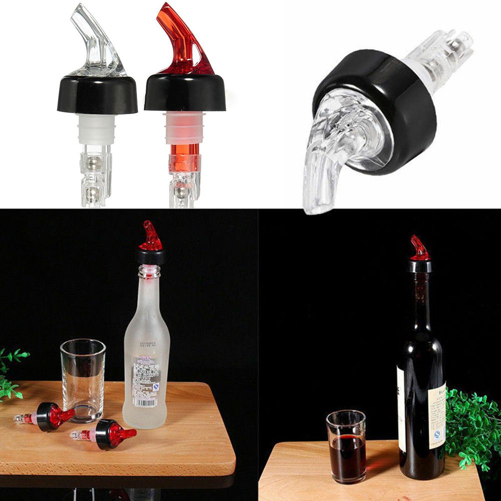 Plastic  Pourer Wine Bottle Spout Plug Stopper Dispenser
