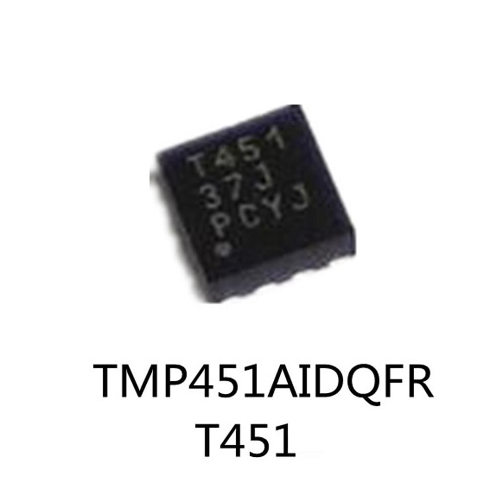1Pieces TMP451AIDQFR T451 TMP451A WSON8 Temperature Sensor