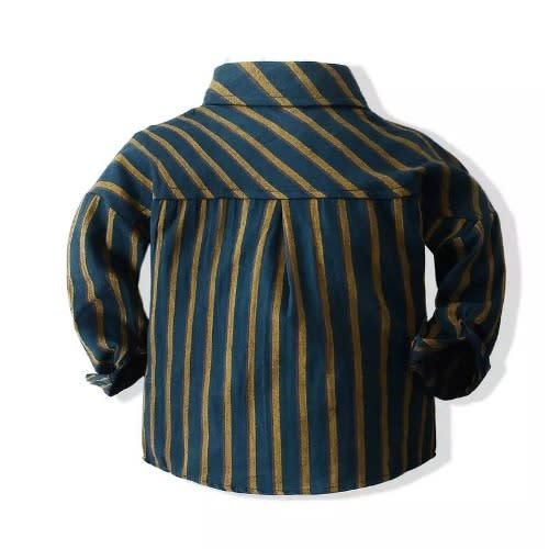 Kids Stripped Long Sleeve Shirt