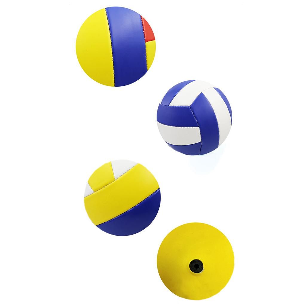 Official Size 5 Volleyball Training Beach Recreational Blue Yellow Red