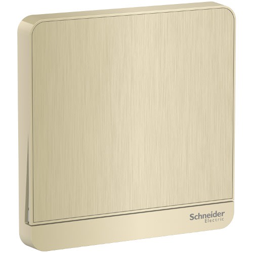 AvatarOn - Switch - 16ax - 250v - 1 Way - Led, Metal Gold Hairline|| E8331L1LED_GH_G11
