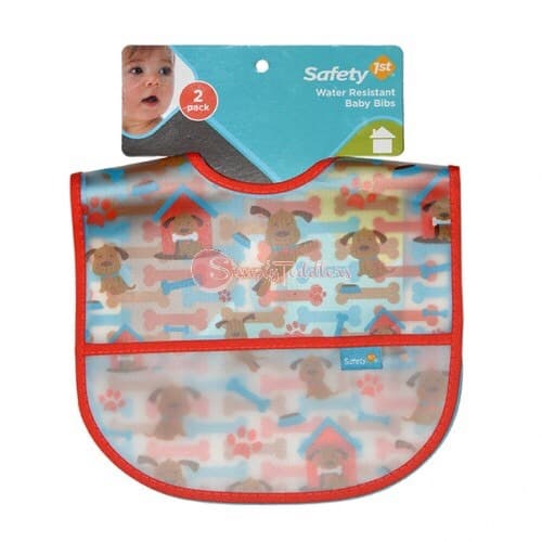 2 Pack Water Resistant Baby Bib