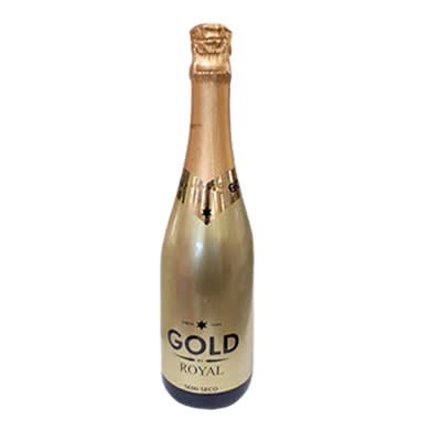 Gold Royal Semi Deco Sparkling Wine 75cl X 6 11.5% Abv