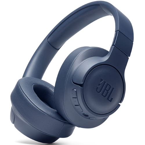 T760 Over-ear Noise Cancelling Wireless Headphone- Blue