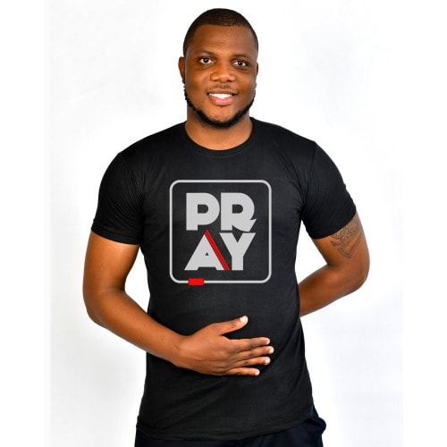 Pray Premium Tshirt - Black