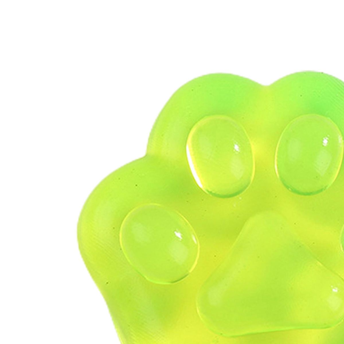 3Pcs Fidget Squishes Toys Squeezing Cat Paw Fidget Squishes Toys Green