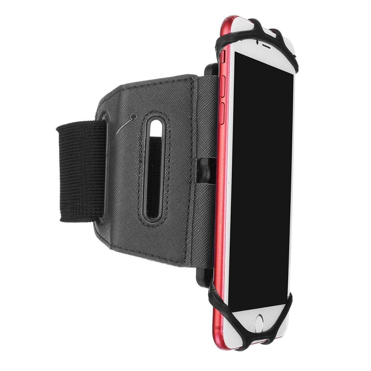 180° Rotation Gym Running Jogging Sport Armband Holder Case For 4-6'' Cell Phone Dian YaHei