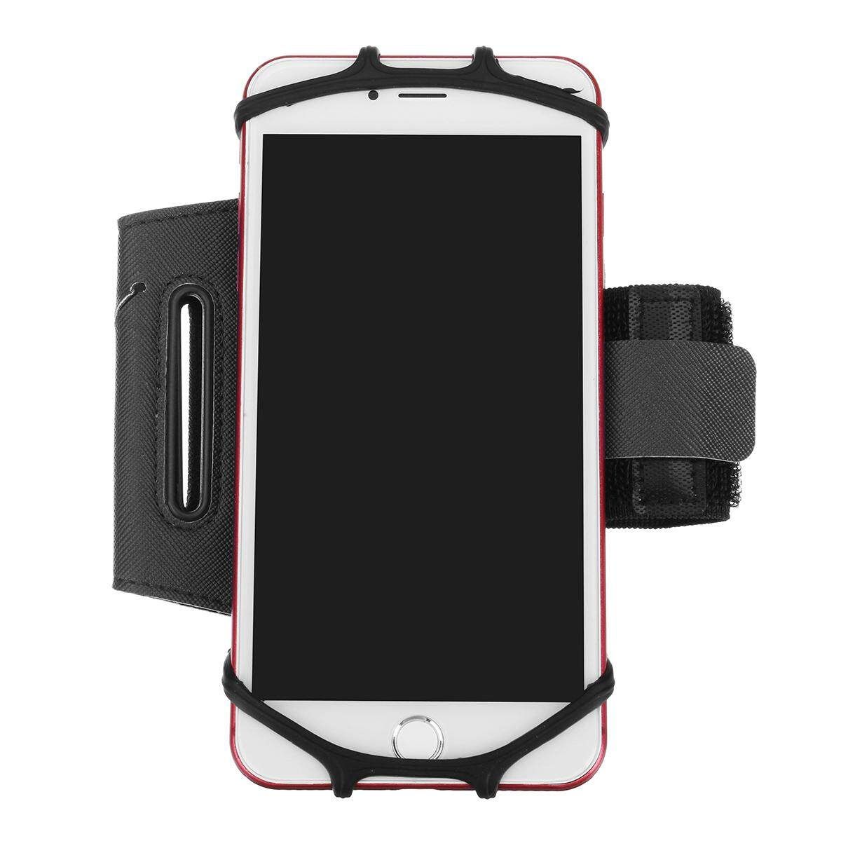 180° Rotation Gym Running Jogging Sport Armband Holder Case For 4-6'' Cell Phone Dian YaHei