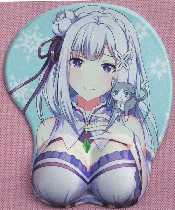 2020 Version Anime 3d Mouse Pad Wristbands Cartoon Creative