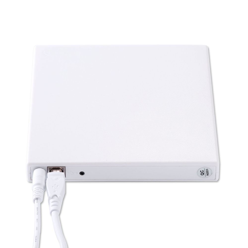 For Samsung Sony Acer Laptops PC Slim Portable USB 2.0 External DVD Drive 8X DVD-ROM Combo Player 24X CD-R Writer Optical Drive