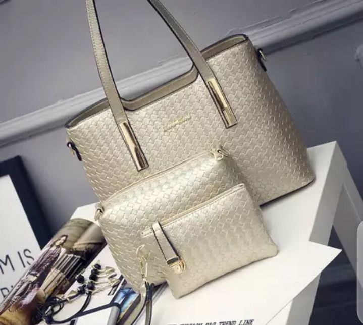 Top Handle High Quality 3In1 Women's Hand Bag