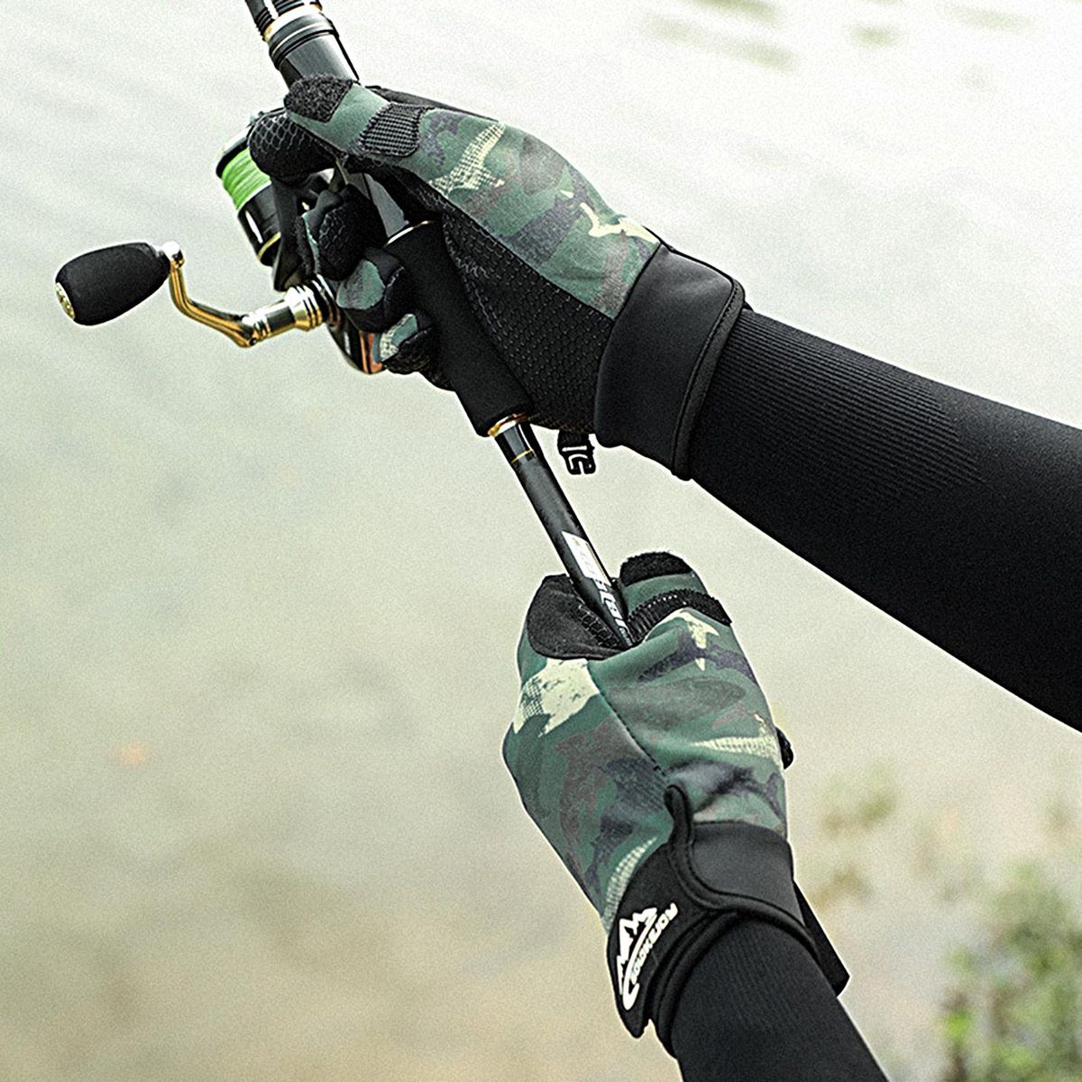 Cycling Windproof Winter Unisex Skiing Angling Green