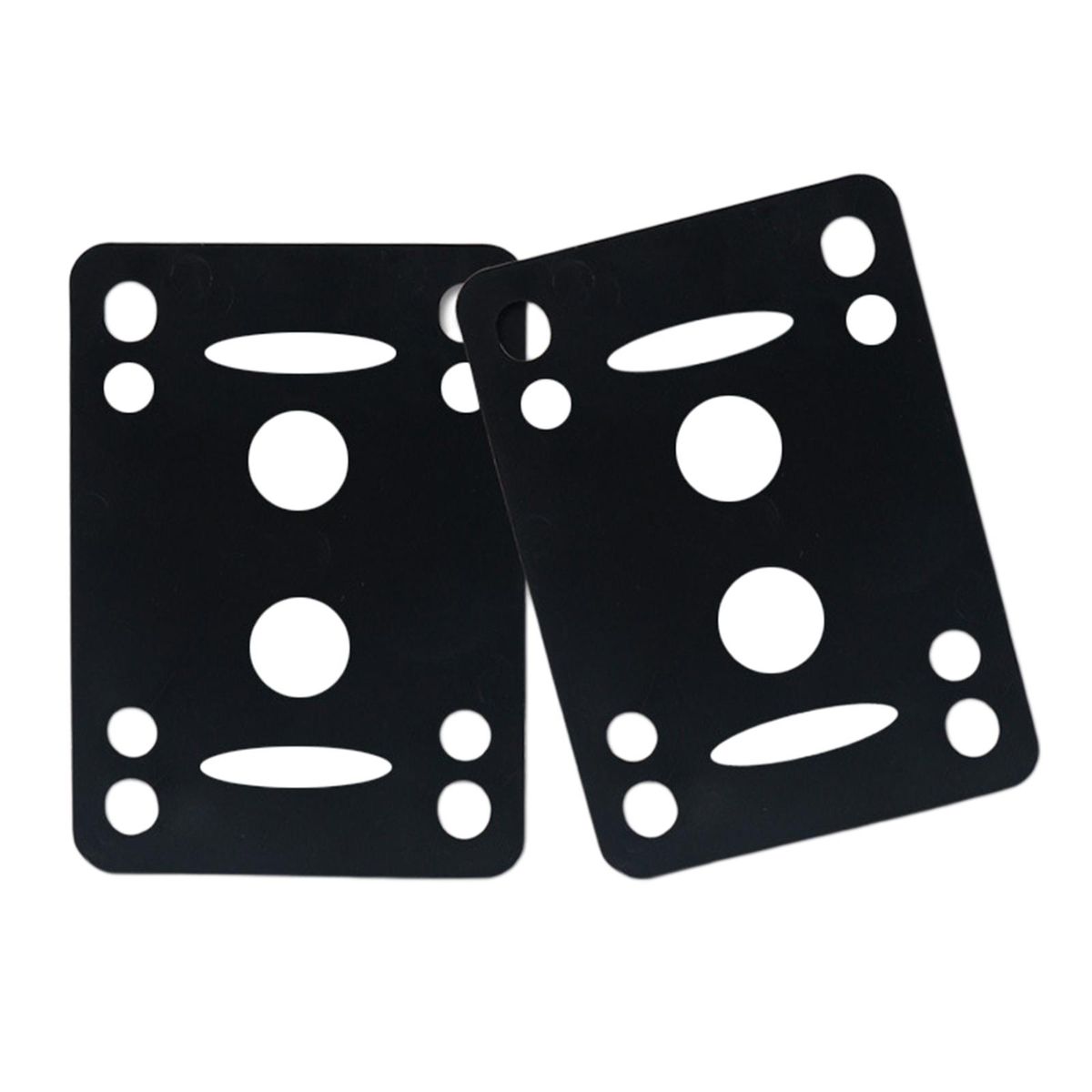 2 Pieces Skateboard Riser Shock Pads Soft PU Longboard