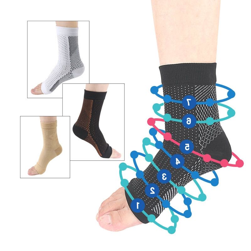 5 Pairs Sports Outdoor Heel Socks L/XL