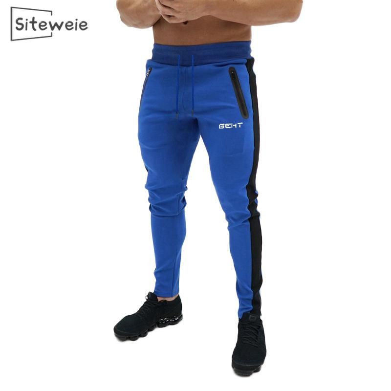 High Quality Elastic Pants for Mens Bodybuilding Clothing   Pants L246