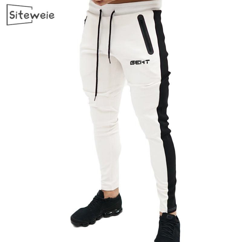 High Quality Elastic Pants for Mens Bodybuilding Clothing   Pants L246