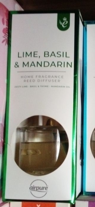 Air Pure Lime, Basil And Mandrin Diffuser- 100ML