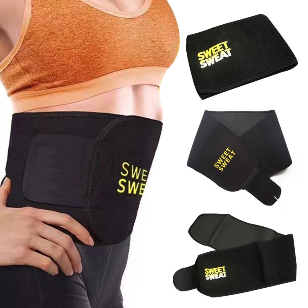 Waist Trainer Belt Women Men Body Shaper Suit Sweat Belt