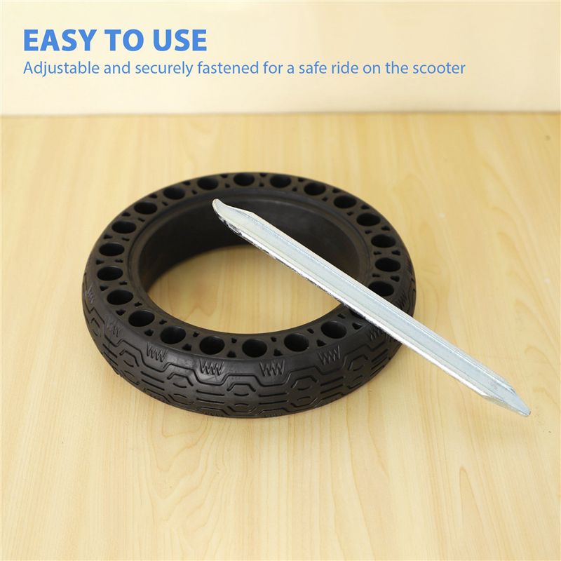 10 Inch Rubber Solid Tires Electric Scooter Honeycomb Shock