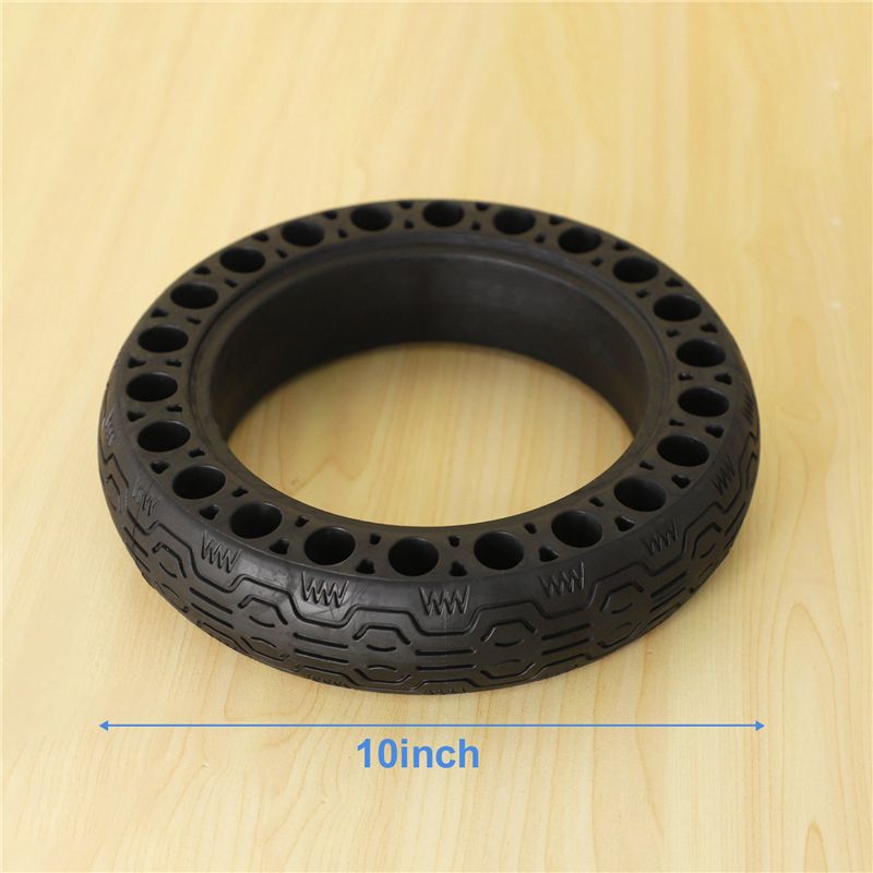 10 Inch Rubber Solid Tires Electric Scooter Honeycomb Shock