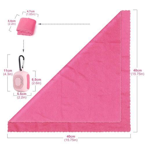 Outdoor Portable Silicone Quick-Drying Cold Sense Sports