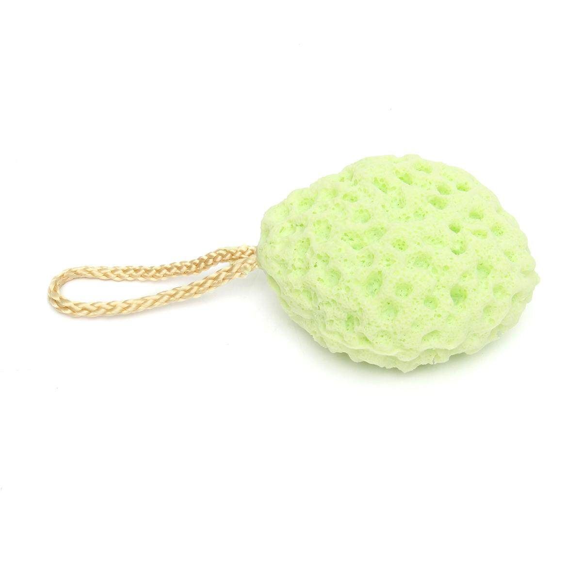 High Quality Face Cleaning Sponge Wholesale Bath Scrubber Shower Spa Sponge Body Cleaning Green