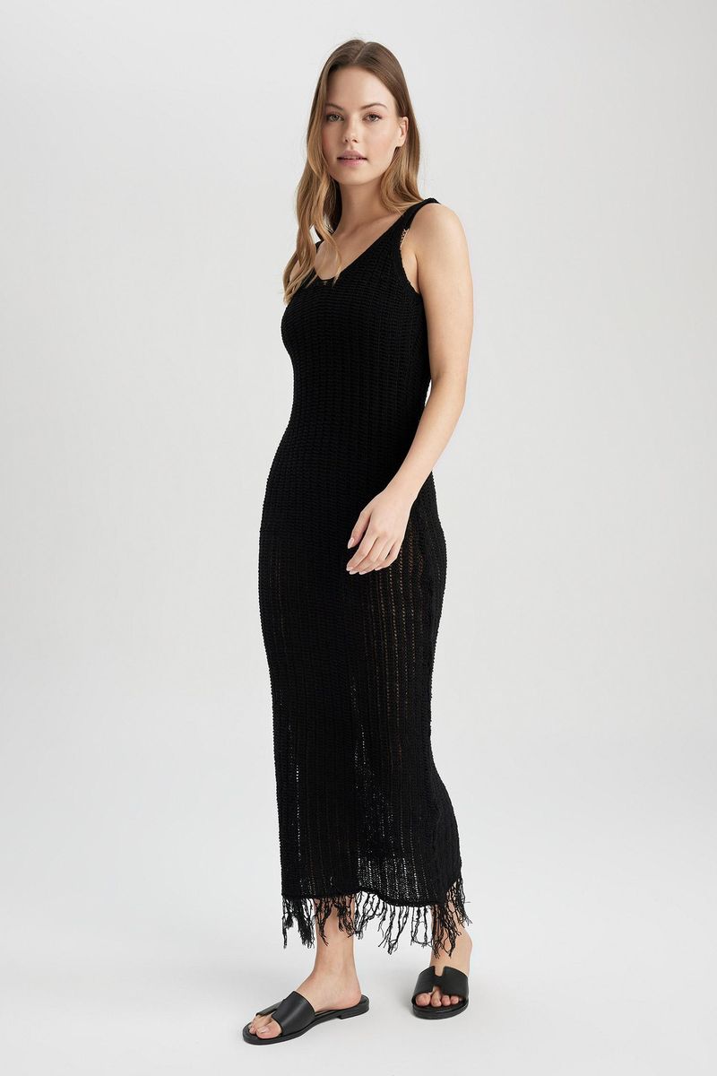 Woman Special Collection Regular Fit Beachwear - Black