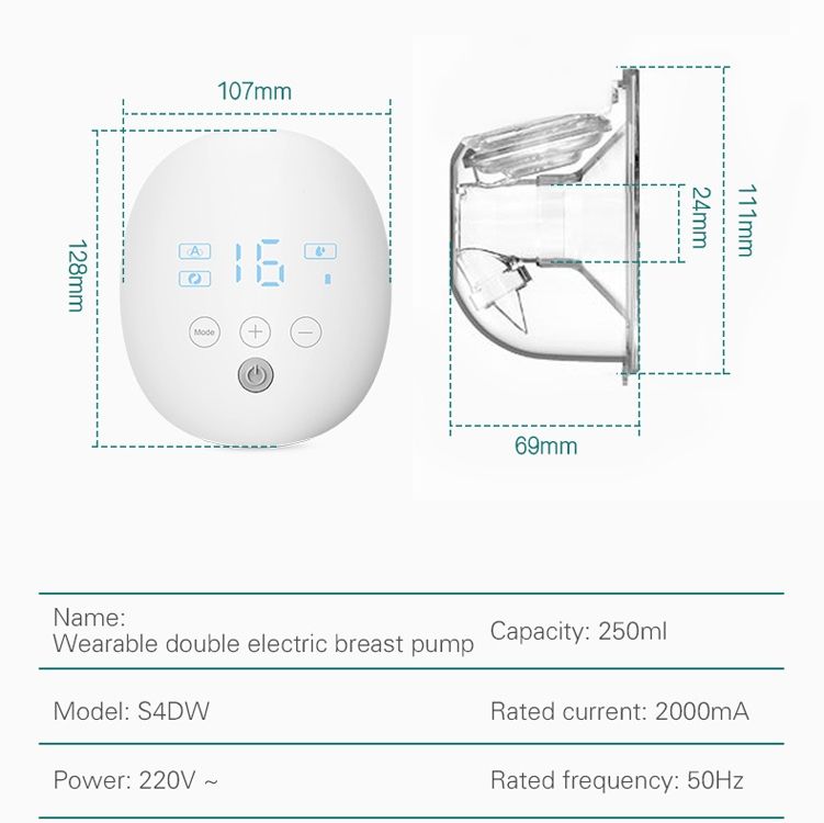Wearable Automatic Breast Pump