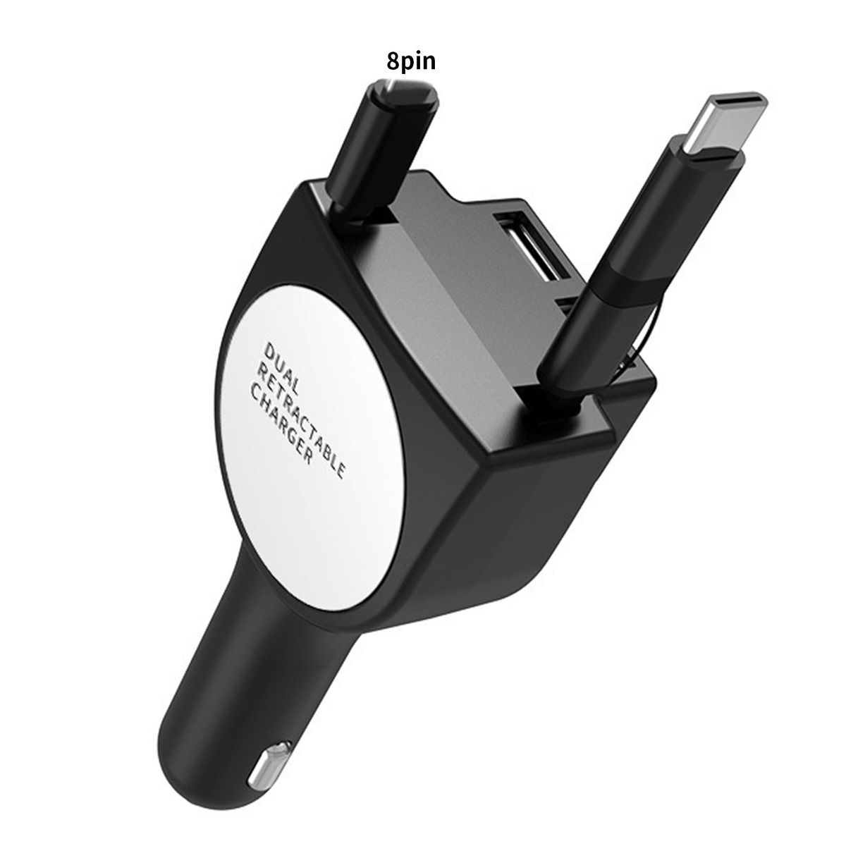 Car Phone Charger QC 3.0 Car Phone Charger Adapter Black