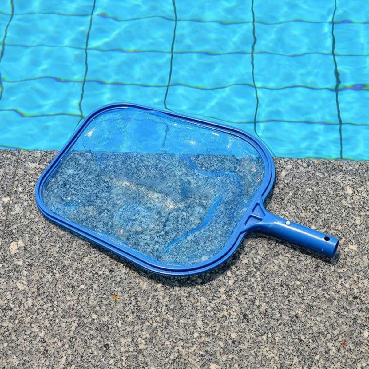 Pool Leaf Rake Fine Mesh Frame Net Swimming Pool Floating Debris Cleaner