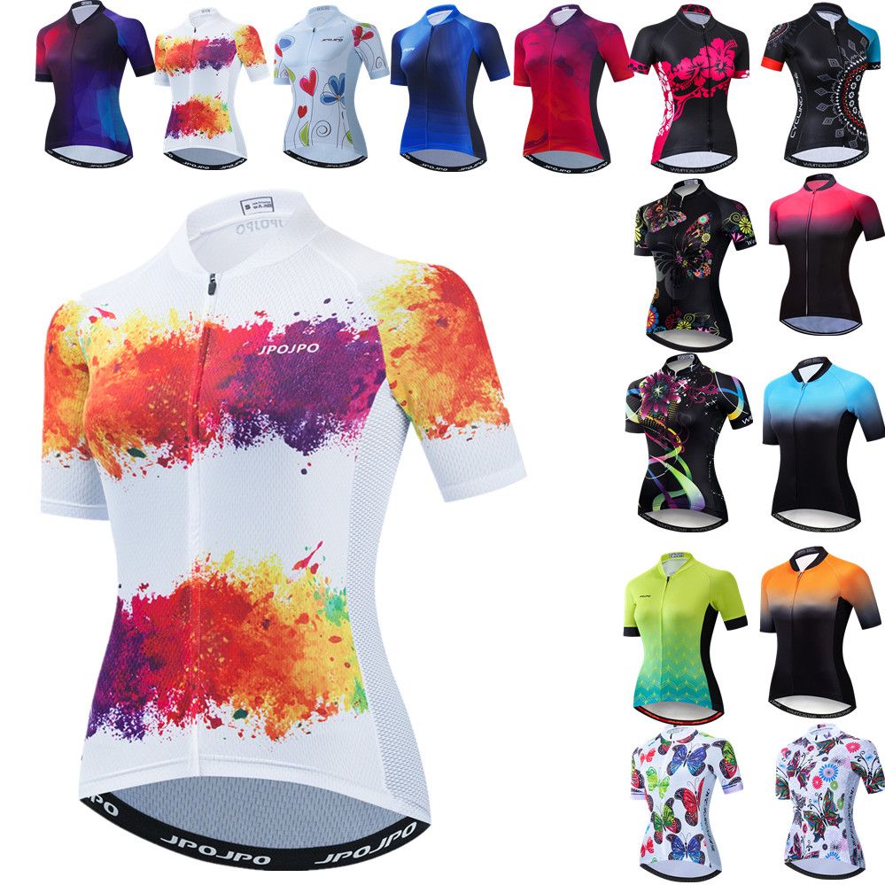 Jersey Female Bike Mountain Cycling Women Road MTB Top