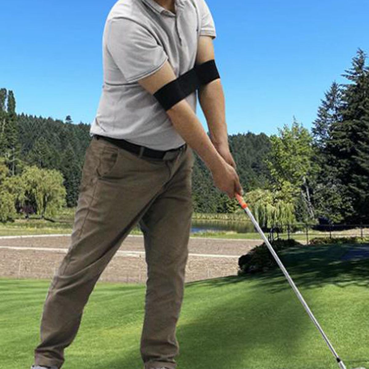 Golf Swing Training Aid Men Women Trainer Tool Unisex