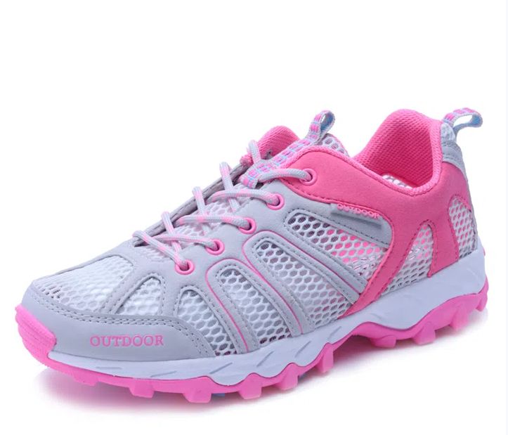 Women Men Breathable Hiking Shoes Outdoor Trekking Sneakers