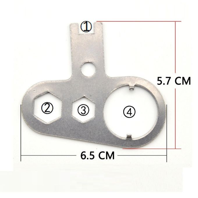 Portable Dive Tank Oral Inflator Valve Installer Remove Repair Tool