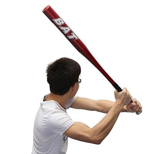 Baseball Bat Racket Outdoor Sports- Red