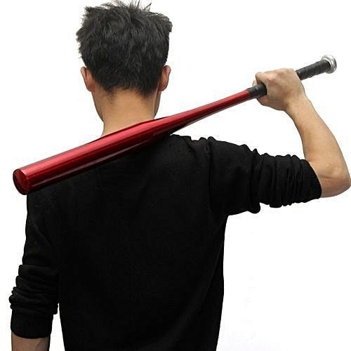 Baseball Bat Racket Outdoor Sports- Red