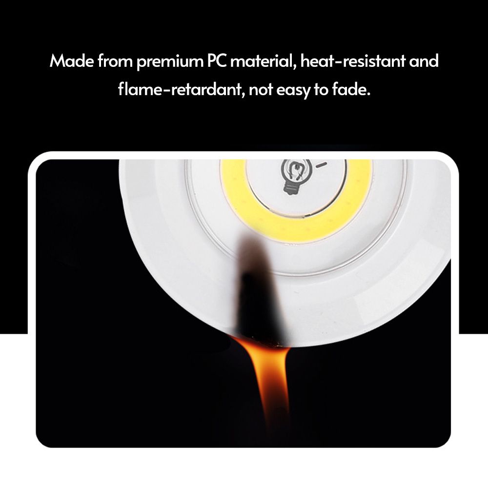3PCS Wireless LED Light Touching Lamp Night Light With