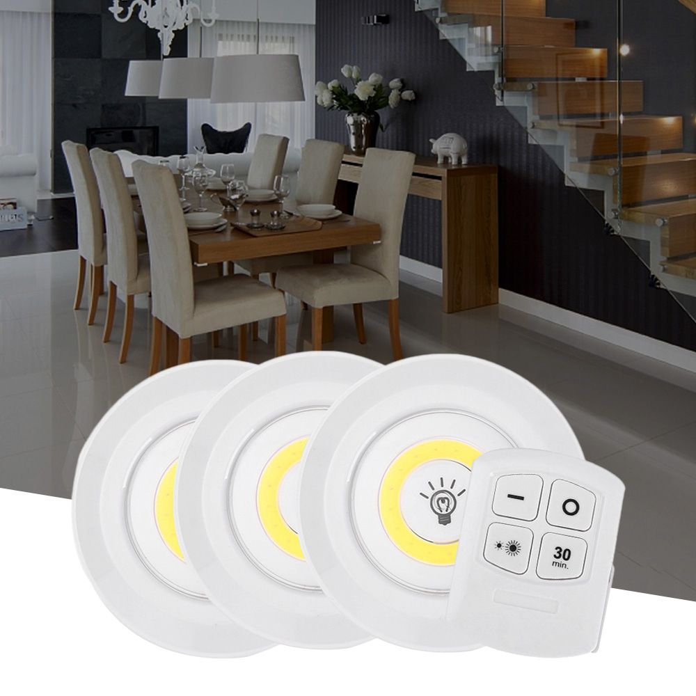 3PCS Wireless LED Light Touching Lamp Night Light With