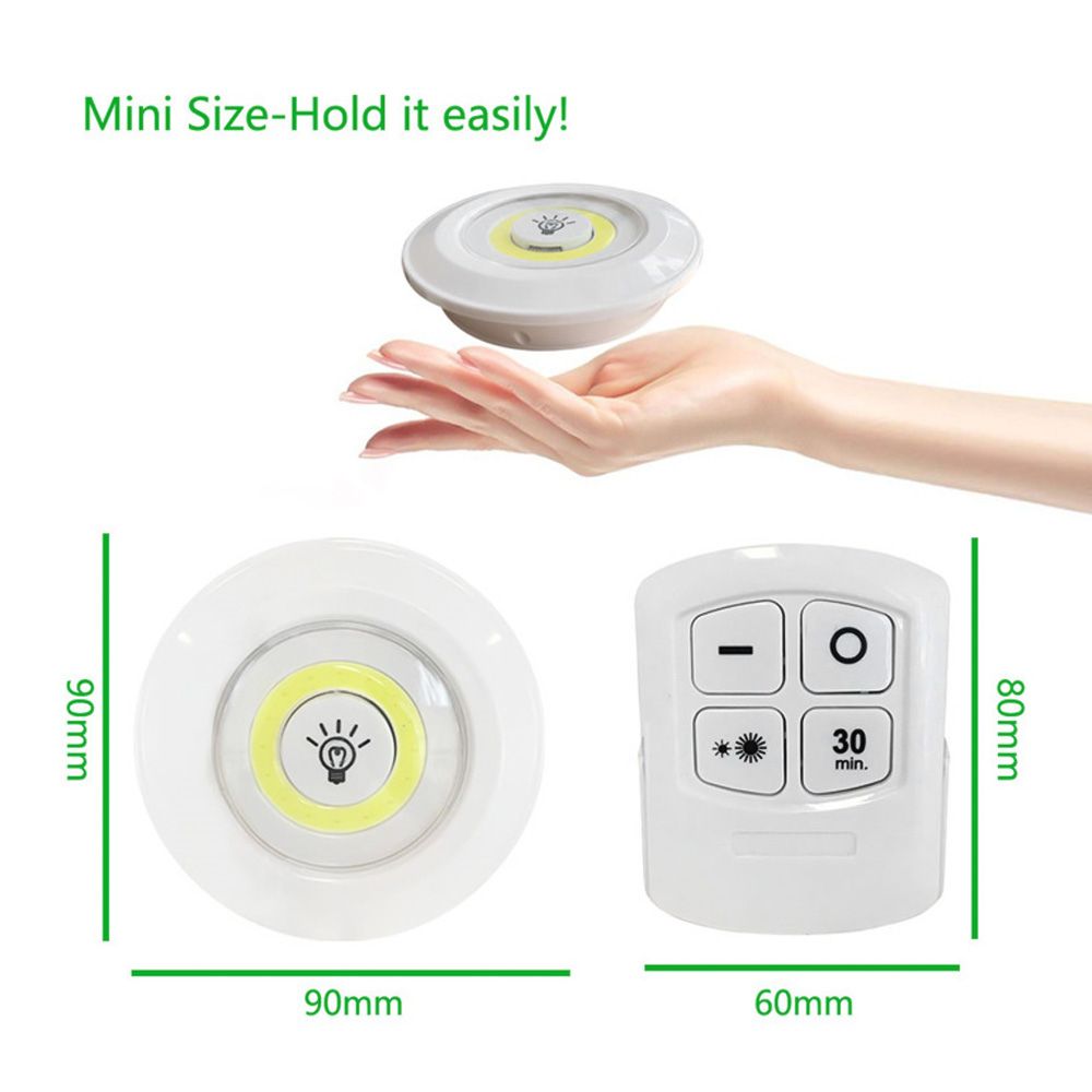 3PCS Wireless LED Light Touching Lamp Night Light With