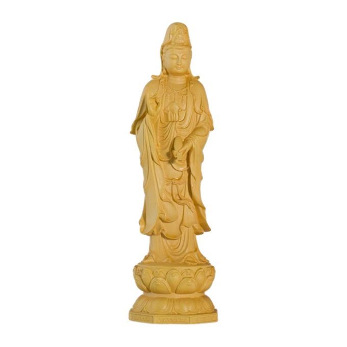 Mercy Goddess Guanyin Statue Feng Shui Chinese For Tea House Car A