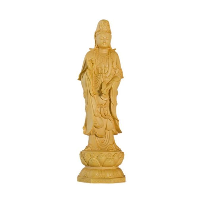 Mercy Goddess Guanyin Statue Feng Shui Chinese For Tea House Car A
