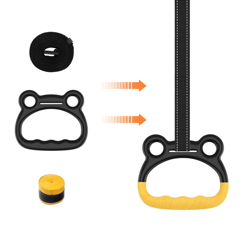 Kids Gymnastic Rings Fitness Swings Hand Rings Boys Girls