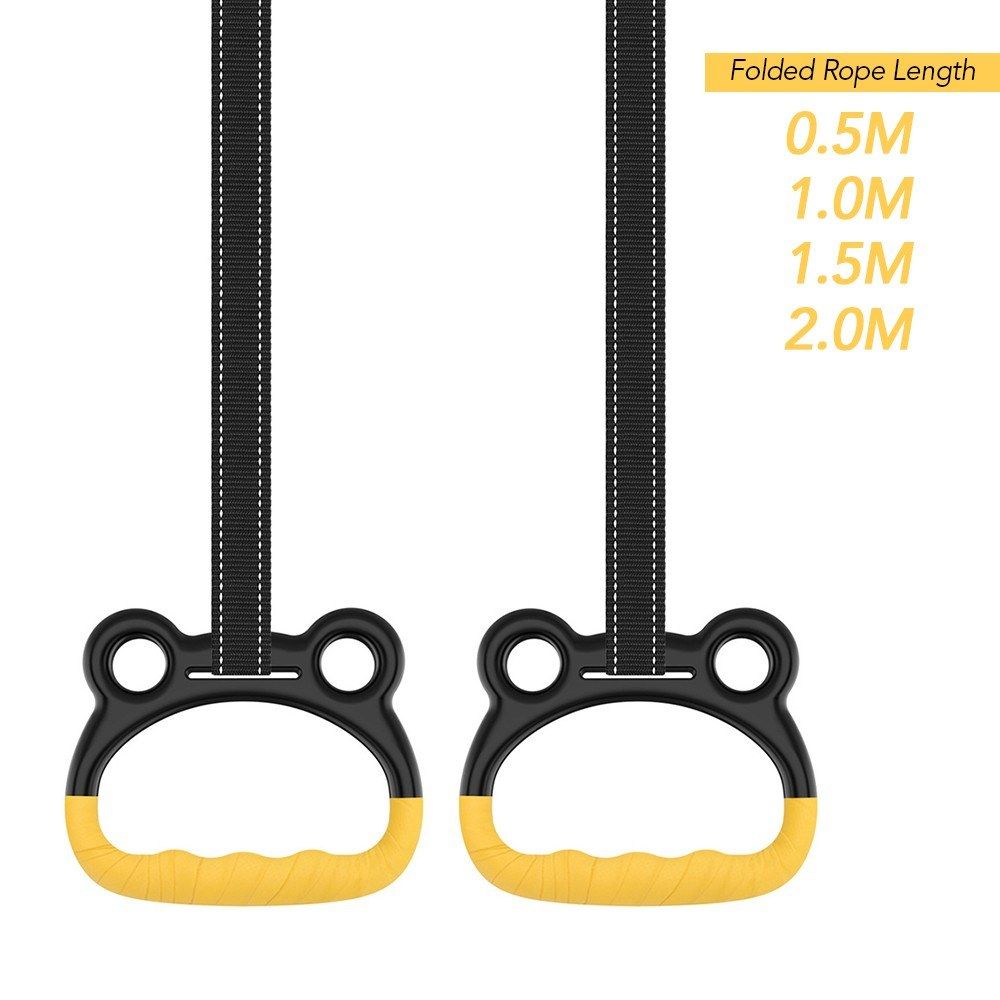Kids Gymnastic Rings Fitness Swings Hand Rings Boys Girls