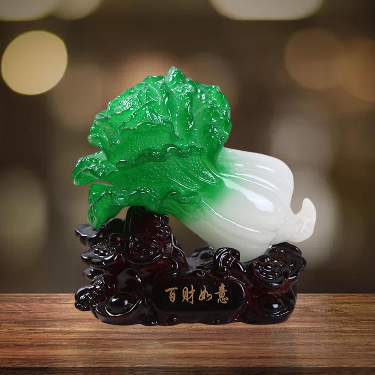 2X Chinese Cabbage Ornaments Good Luck Gifts For Home