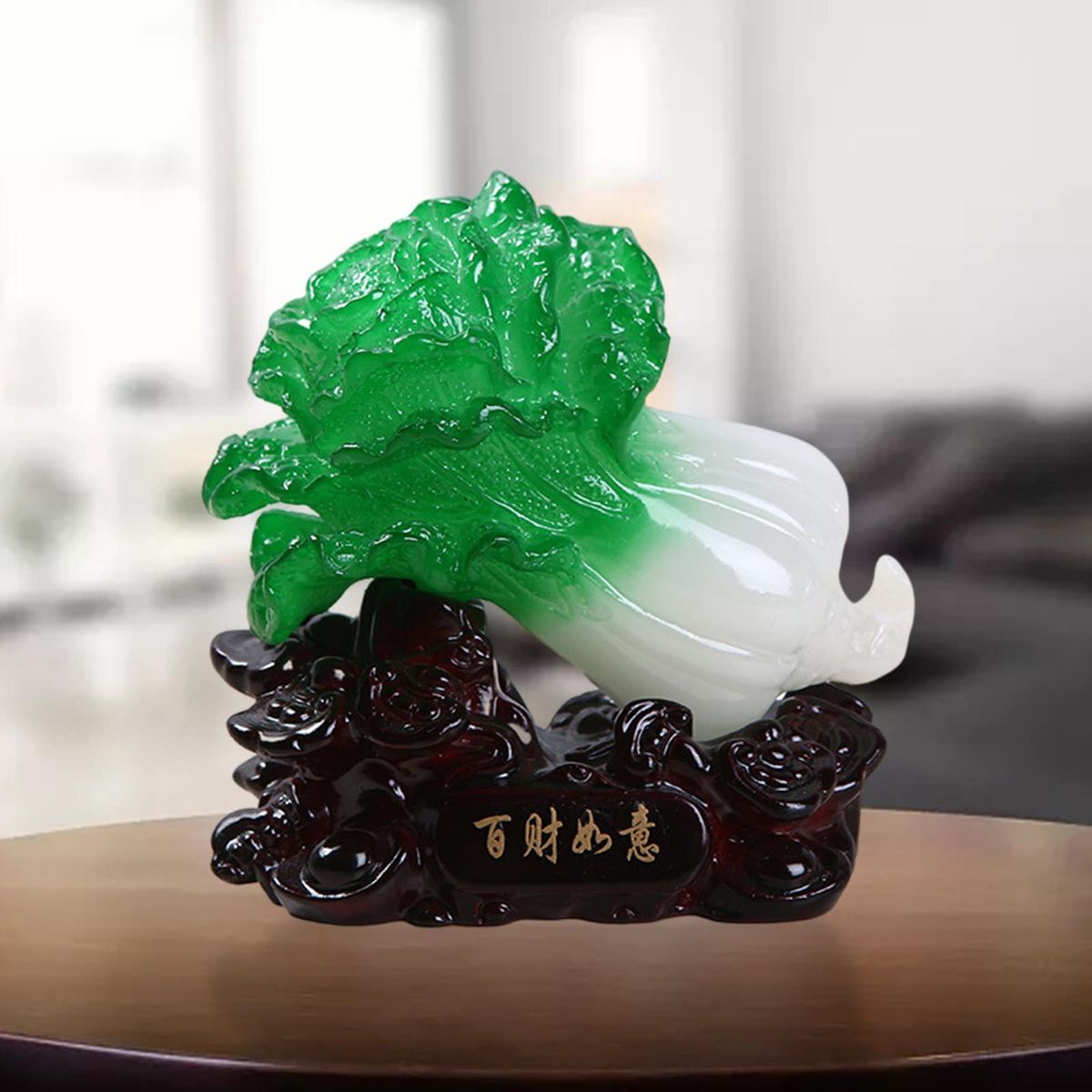 2X Chinese Cabbage Ornaments Good Luck Gifts For Home